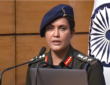 Colonel Sophia Qureshi leading the Indian Army contingent at Exercise Force 18 in Thailand, 2016.