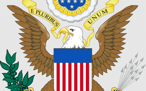 The United States Capitol building, symbolizing the legislative branch of the federal government.