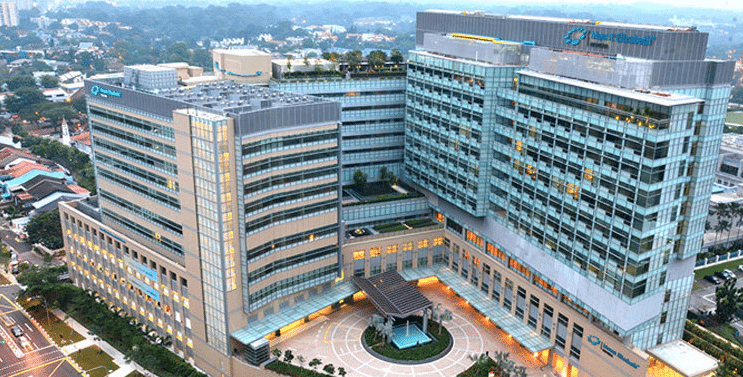Mount Elizabeth Hospital Orchard Road Singapore main building