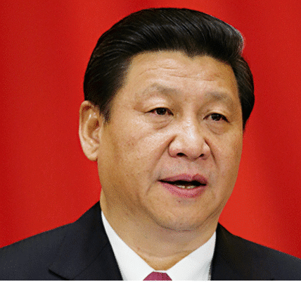 Xi Jinping biography portrait as China president and CCP leader